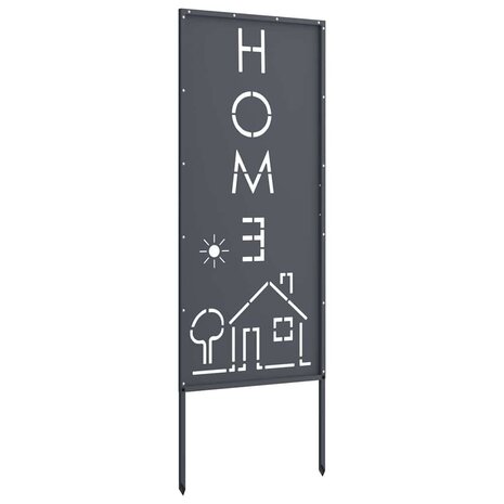Privacyscherm Antraciet 50 x 140 cm Koudgewalst staal 5