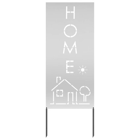 Privacyscherm Zilver 50 x 140 cm Gegalvaniseerd staal 2