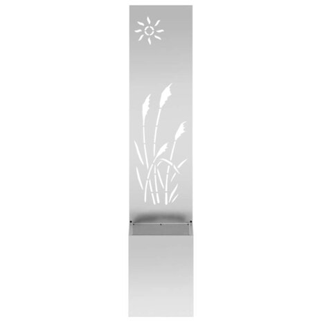 Privacyscherm Zilver 32 x 140 cm Gegalvaniseerd staal 5