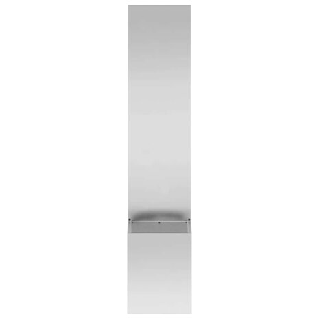 Privacyscherm Zilver 32 x 140 cm Gegalvaniseerd staal 5