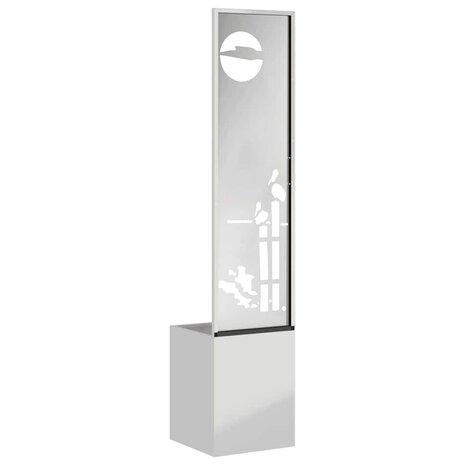 Privacyscherm Zilver 32 x 140 cm Gegalvaniseerd staal 7