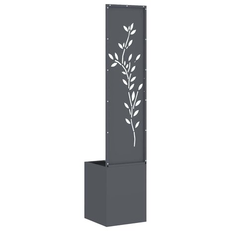 Privacyscherm Bloemen Antraciet 32 x 32 x 150 cm 7