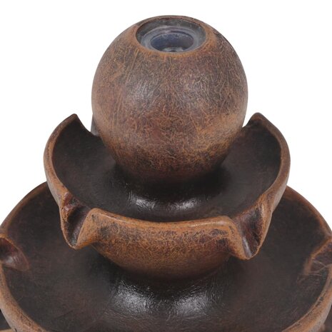 Kamerfontein met pomp polyresin 5