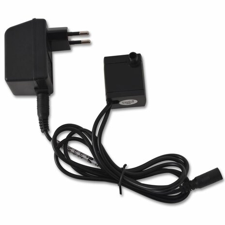 Kamerfontein met LED-verlichting polyresin 5