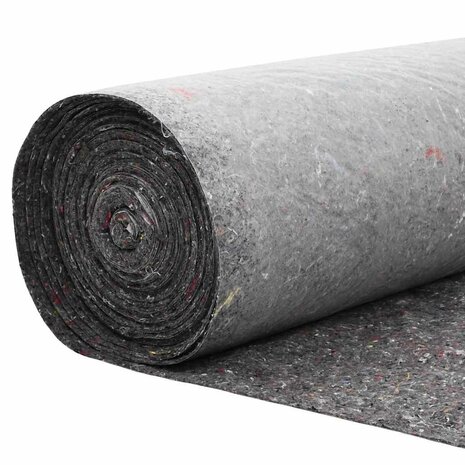 Vijvervlies Grijs 1 x 50 m Polyester en Katoen 5