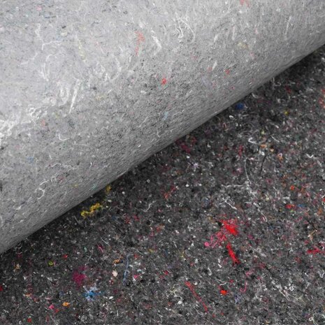 Vijvervlies Grijs 1 x 10 m Polyester en Katoen 7