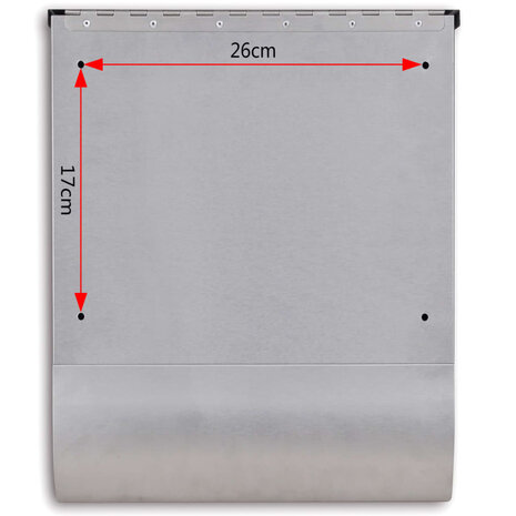 Brievenbus roestvrij staal 6