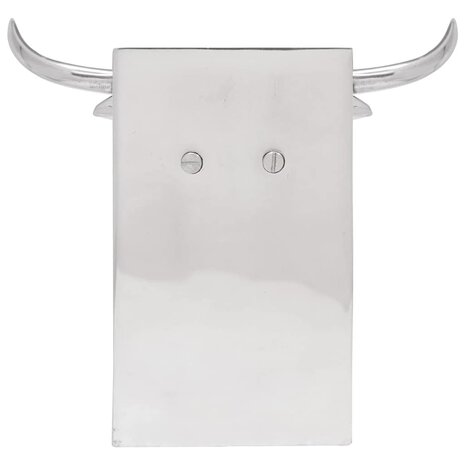 Boekensteunen 2 pcs Zilver 21,5 x 15,5 x 20 cm Aluminium 2