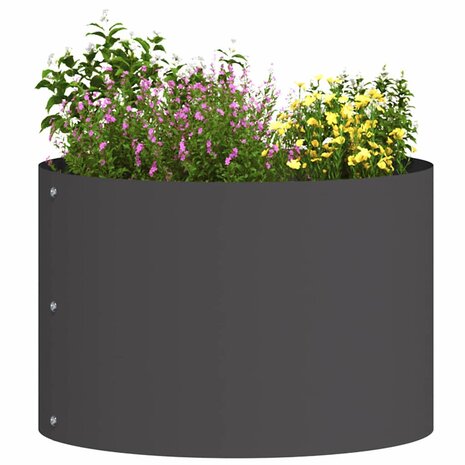 Plantenring 5 pcs Zwart 30 x 30 x 20 cm Koudgewalst staal 3
