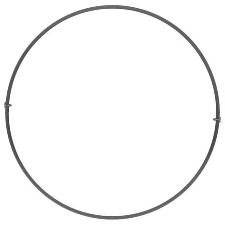 Plantenring 5 pcs Zwart 30 x 30 x 20 cm Koudgewalst staal 7