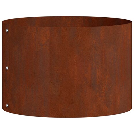 Plantenring 5 pcs Bruin 30 x 30 x 20 cm Cortenstaal 5