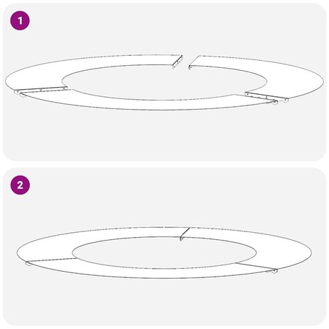 Boomring Zilver &Oslash;50 / 80 cm 7