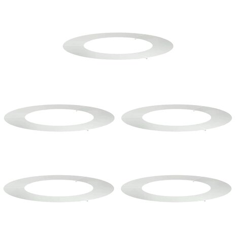Boomringen 5 pcs Zilver &Oslash;50 / 80 cm 2