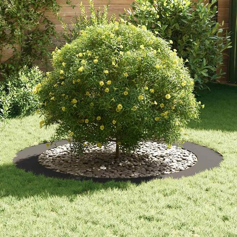 Boomringen 5 pcs Zwart &Oslash;90 / 120 cm Staal 3