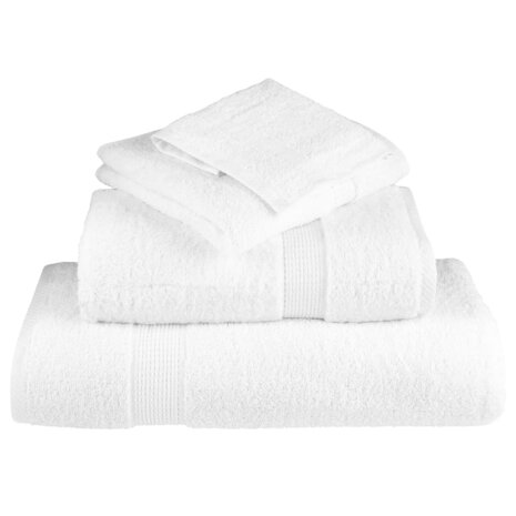 Premium washandjes SOLUND 50 stuks 30x30 cm 600 g/m&sup2; wit 4