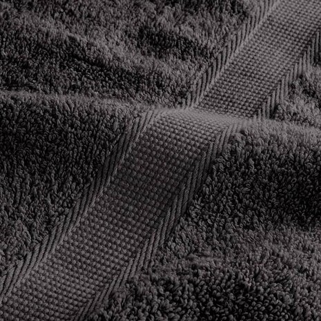 Premium washandjes SOLUND 50 stuks antraciet 30x30cm 600 g/m&sup2; 7