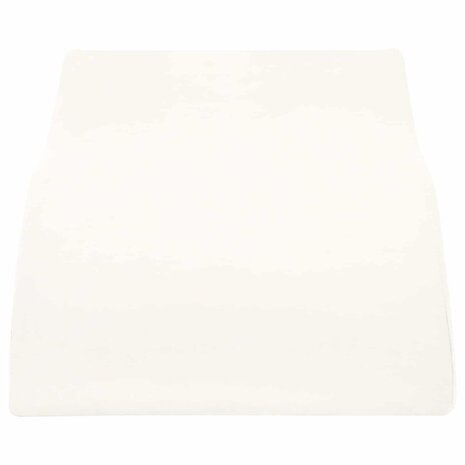 Beenkussen Wit 68 x 40 x 18 cm PU Schuim 4