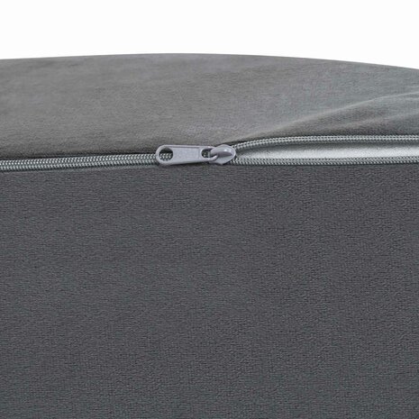 Beenkussen Grijs 68 x 40 x 18 cm PU Schuim 6