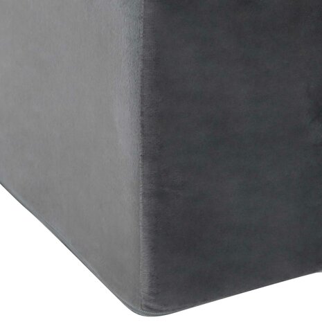 Beenkussen Grijs 68 x 40 x 18 cm PU Schuim 7