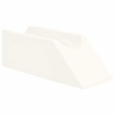 Beenkussen Effen Wit 68 x 25 x 21,5 cm PU Schuim 2