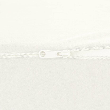 Beenkussen Effen Wit 68 x 25 x 21,5 cm PU Schuim 6