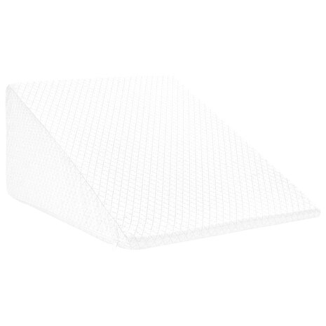Beenkussen Effen Wit 60 x 50 x 30 cm Traagschuim 2
