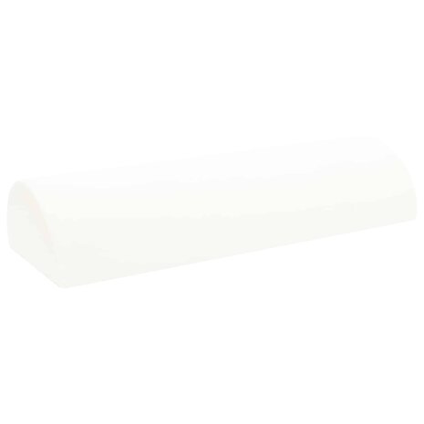 Beenkussen Effen Wit 52 x 20 x 12 cm Traagschuim 3