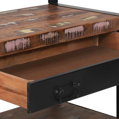 Keukenrek Multikleur en Zwart 80 x 40 x 160 cm 9