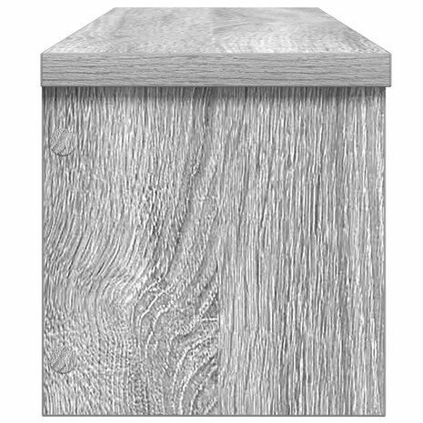 Keukenrek stapelbaar 50x15x16cm bewerkt hout grijs sonoma eiken 4