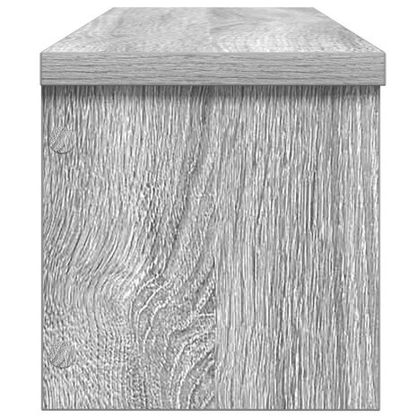 Keukenrekken stapelbaar 2 st 50x15x16 cm grijs sonoma eiken 5