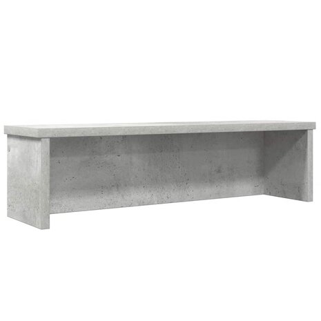 Keukenrekken stapelbaar 2 st 60x15x16 cm betongrijs 4