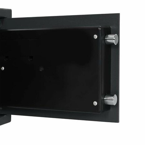 Digitale kluis met slot Donkergrijs 35 x 25 x 25 cm Staal 6