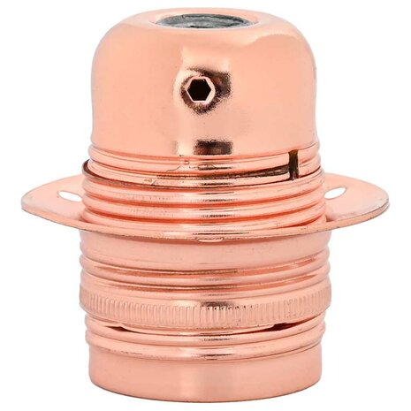 Lampfitting 2 stuks ros&eacute;goud E27 3