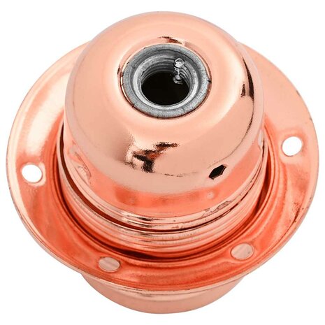 Lampfitting 2 stuks ros&eacute;goud E27 4