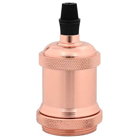 Lampfitting 2 stuks ros&eacute;goud E27 3