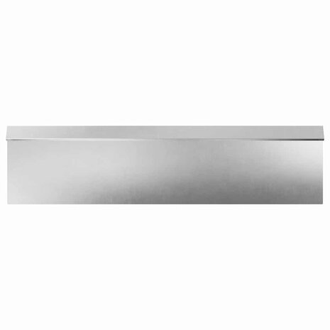 Slakkenhekje Zilver 100 x 3,5 x 25 cm Roestvrij staal 4