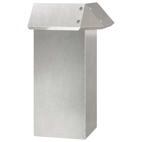 Slakkenhekje Zilver 13,5 x 13,5 x 25 cm Roestvrij staal 2