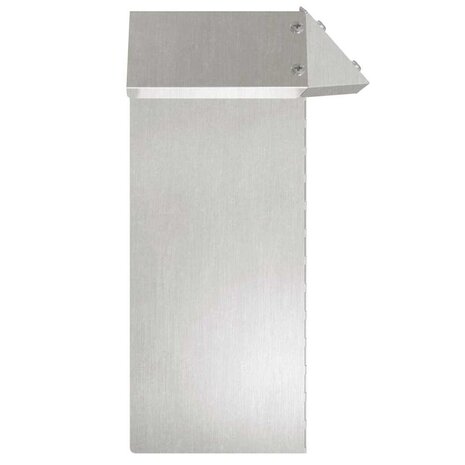 Slakkenhekje Zilver 13,5 x 13,5 x 25 cm Roestvrij staal 5