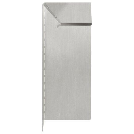 Slakkenhekje Zilver 10 x 10 x 25 cm Roestvrij staal 5