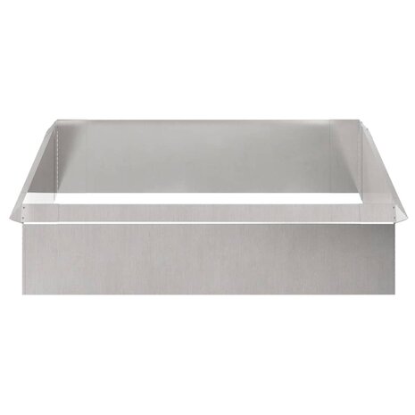 Slakkenhekken 8 pcs Zilver Roestvrij staal 6