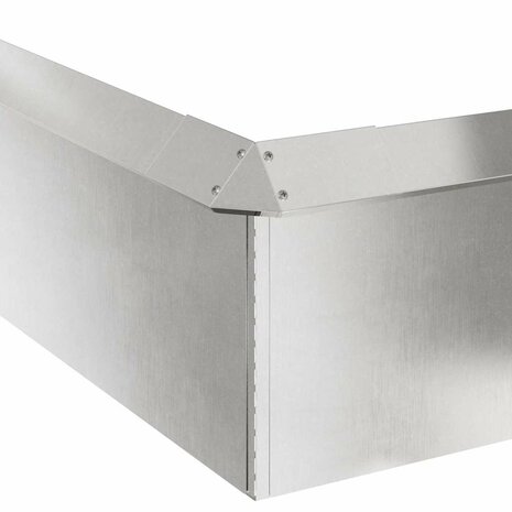 Slakkenhekken 8 pcs Zilver Roestvrij staal 8