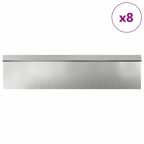 Slakkenhekken 12 pcs Zilver Gegalvaniseerd staal 3