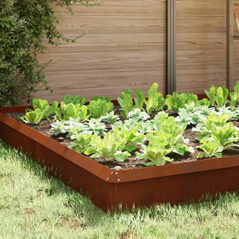 Slakkenhekken 16 pcs Roestig Cortenstaal 4