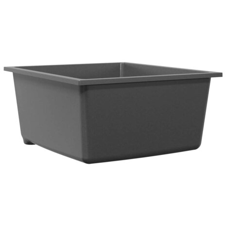 Spoelbak Grijs 38 x 44 x 20 cm Graniet 2