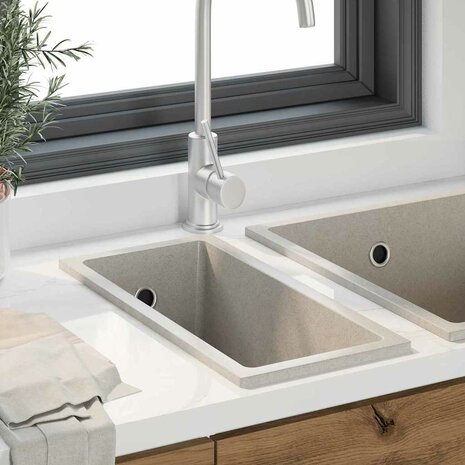 Spoelbak Beige 21 x 44 x 14 cm Graniet 3