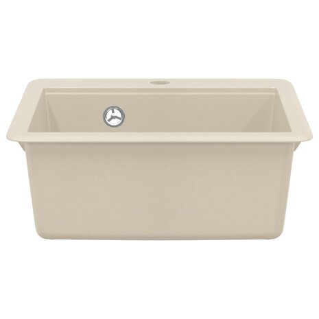 Spoelbak Beige 470 x 440 mm Graniet 3