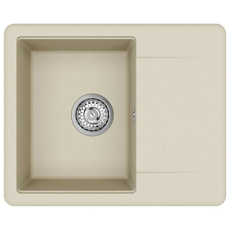 Spoelbak Beige 560 x 460 mm 80% Kwarts en 20% Hars 6