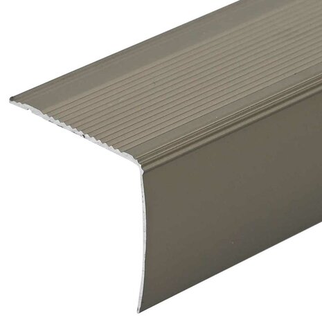 Trapprofielen 30 pcs champagne 67 x 3.5 x 3 cm Aluminium 6