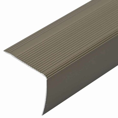 Trapprofielen 30 pcs champagne 67 x 3.5 x 3 cm Aluminium 6
