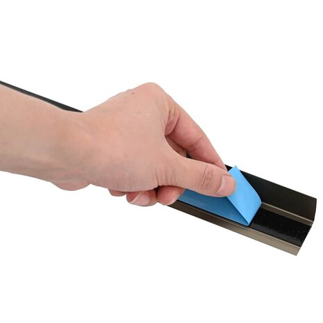 Trapprofielen 30 pcs champagne 67 x 3.5 x 3 cm Aluminium 7